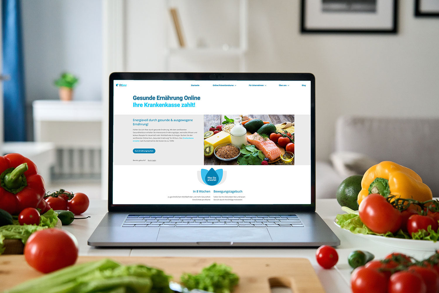 Gesunde Ernährung - zertifizierter Onlinekurs